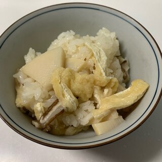 我が家の筍ご飯